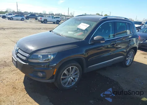 2013 Volkswagen Tiguan Se z USA, uszkodzony, nr VIN WVGBV7AX4DW504273